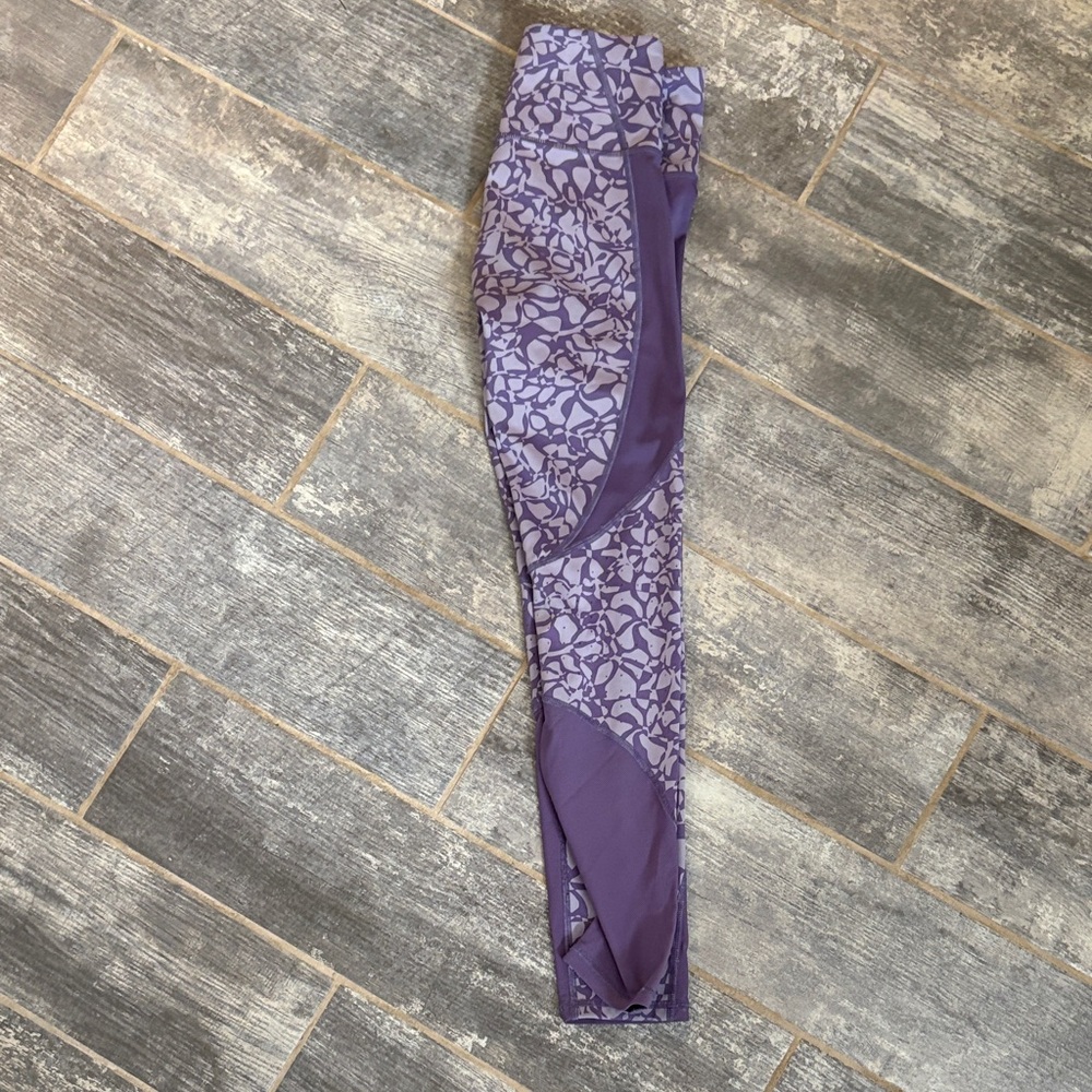 Under Armour Purple Patterned Leggings
